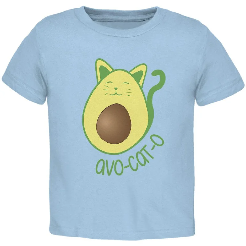 Avocado Cat Avocato Toddler T Shirt