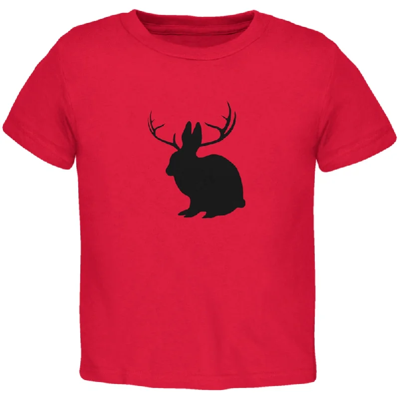 Jackalope Red Toddler T-Shirt