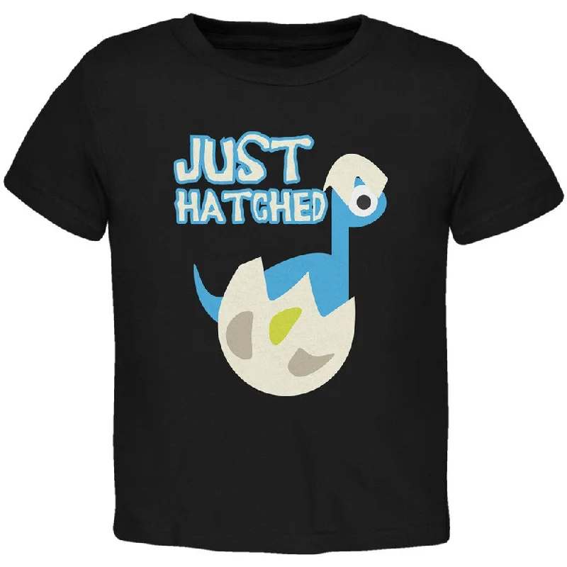 Just Hatched Baby Boy Black Toddler T-Shirt