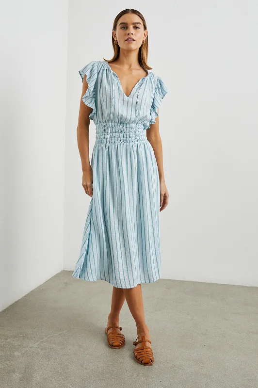 IONA DRESS - CAMBRIA STRIPE