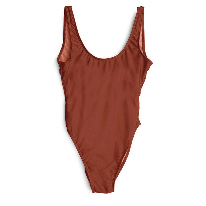 BROWN [BLANK SWIMSUIT]