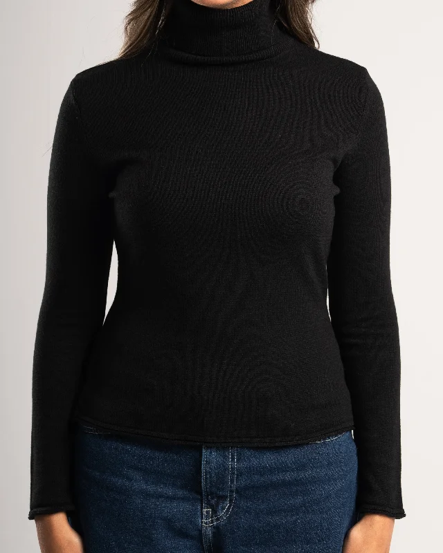 Knitted High Neck Sweater