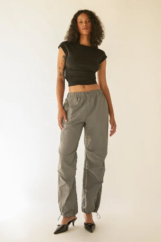 RECYCLED NYLON PARACHUTE PANT