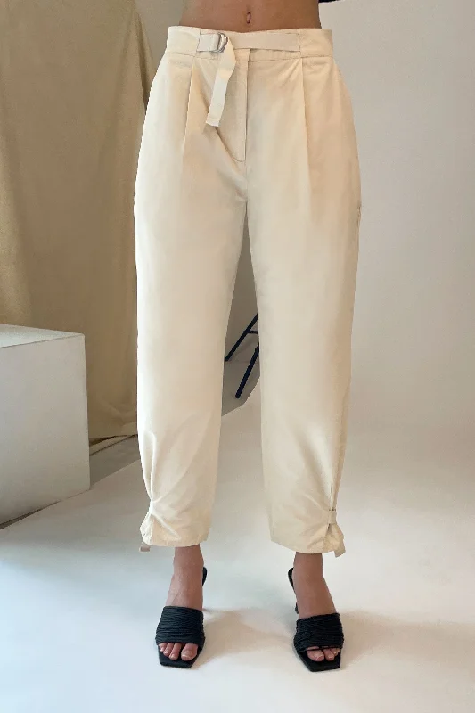 TAPERED PANT WITH BELT