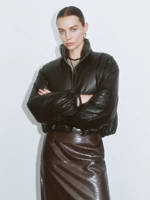 Leather Down Outerwear