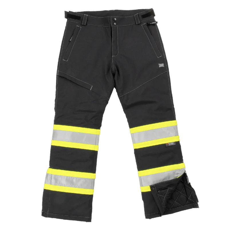 Tough Duck Women's Insulated Flex Class E Hi-Vis Waterproof Safety Pant