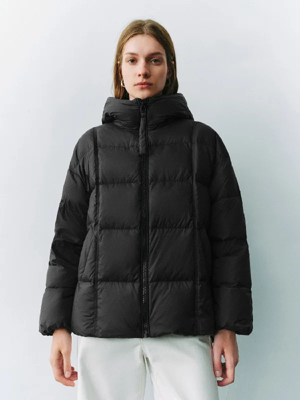 Zip Up Padded Down Outerwear