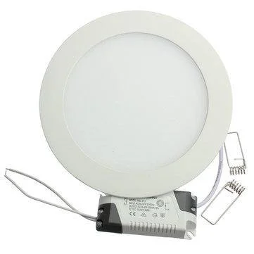 12W Round Ceiling Ultra Thin Panel LED Lamp Down Light Light 85-265V