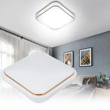 LED Ceiling Light Panel Down Lights Bathroom Kitchen Atmospheric Simple Modern Bedroom Rectangular Remote Control Balcony Lighting Ceiling Lamp