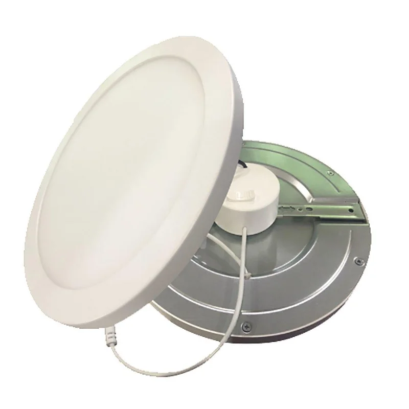 LOC-12RDDL-21WMCCT - LED 12 INCH SURFACE MOUNT DOWNLIGHT, 21W, MULTI-CCT 2700K, 3000K, 3500K, 4000K,,5000K, 1,800LM, DIMMABLE, 120V, CRI80, UL & ENERGY STAR LISTED