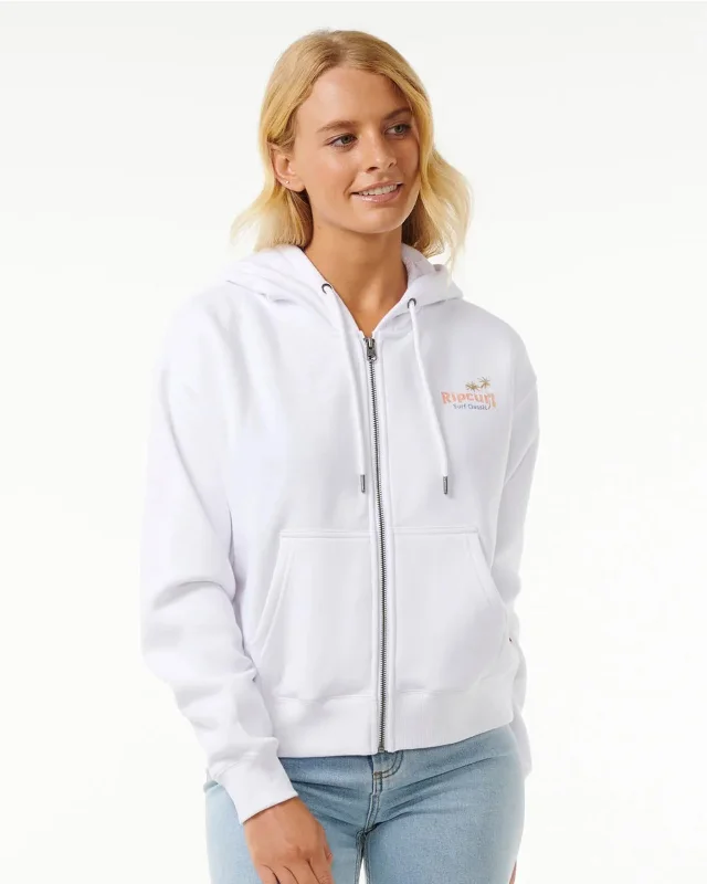 High Tide Scenic Relaxed Zip Through Hood