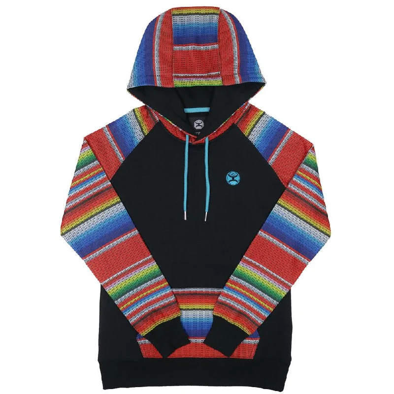 'Hooey' Women's "Tijuana" Hoody - Black / Multi