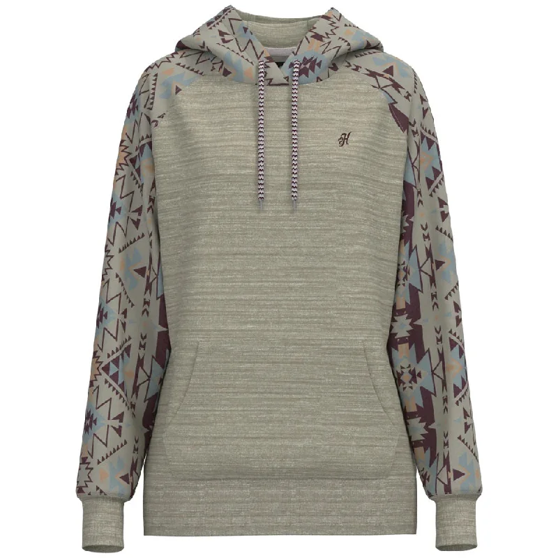 'Hooey' Women's Aztec Hoody - Brown / Aztec