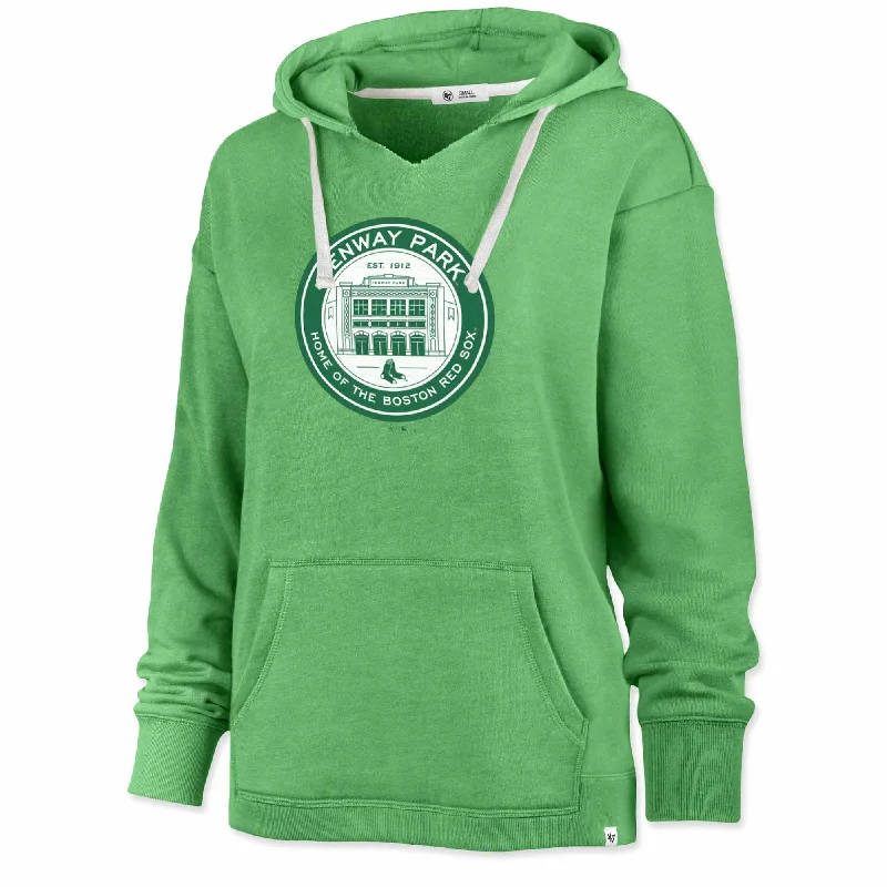 Ladies 47 Hood - Fenway Coin Logo - Green Apple