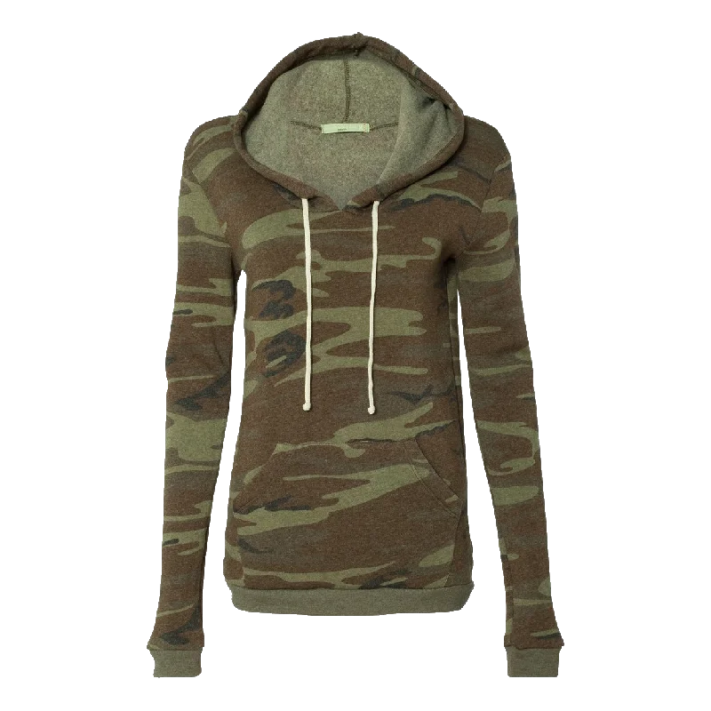 9596 Ladies Eco Fleece Athletics Hoody