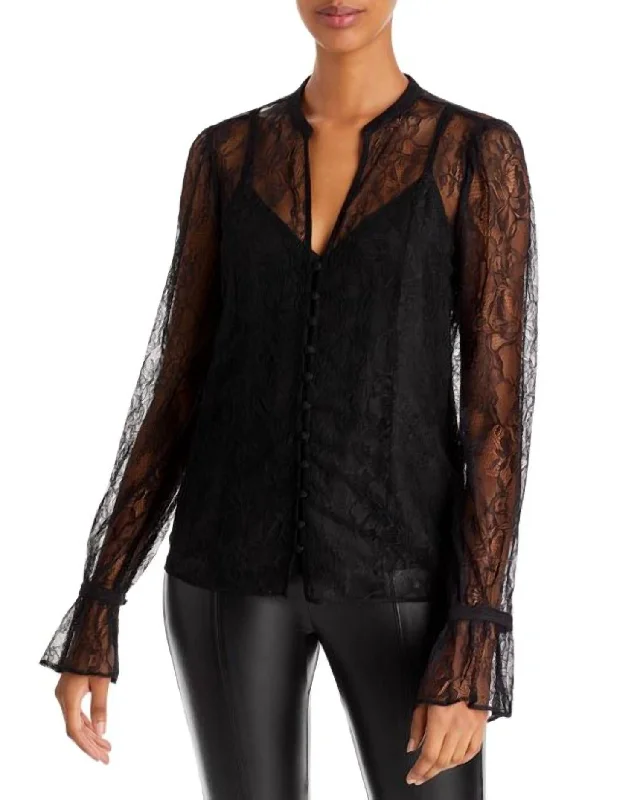 Saldana Blouse In Black