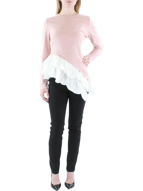 Womens Asymetric Layered Blouse