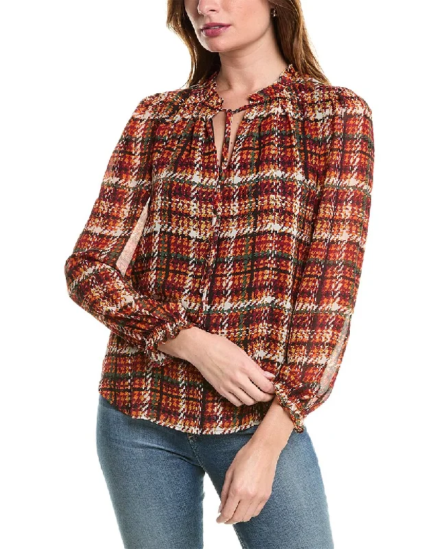 Jones New York Raglan Peasant Blouse