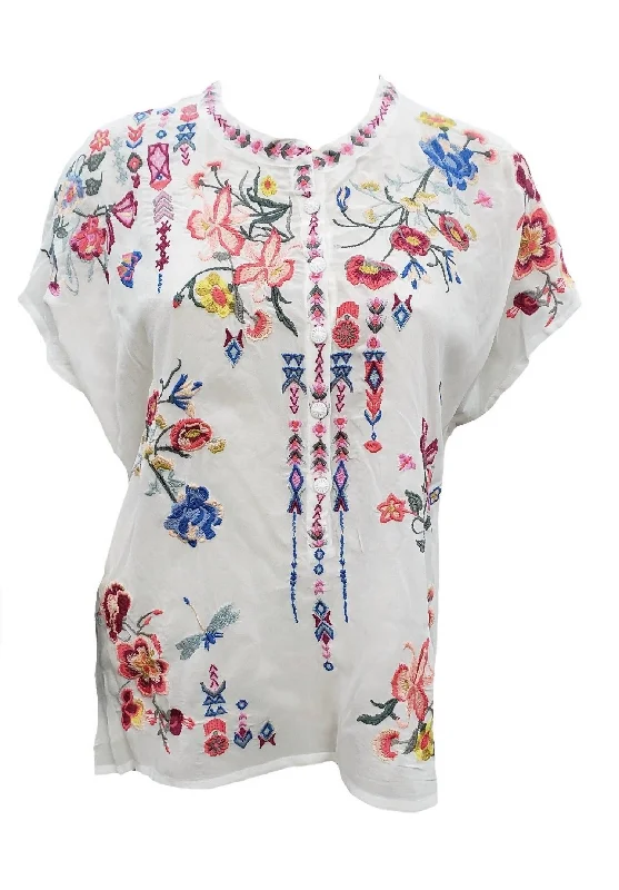 Women's Gardenia Blouse In White