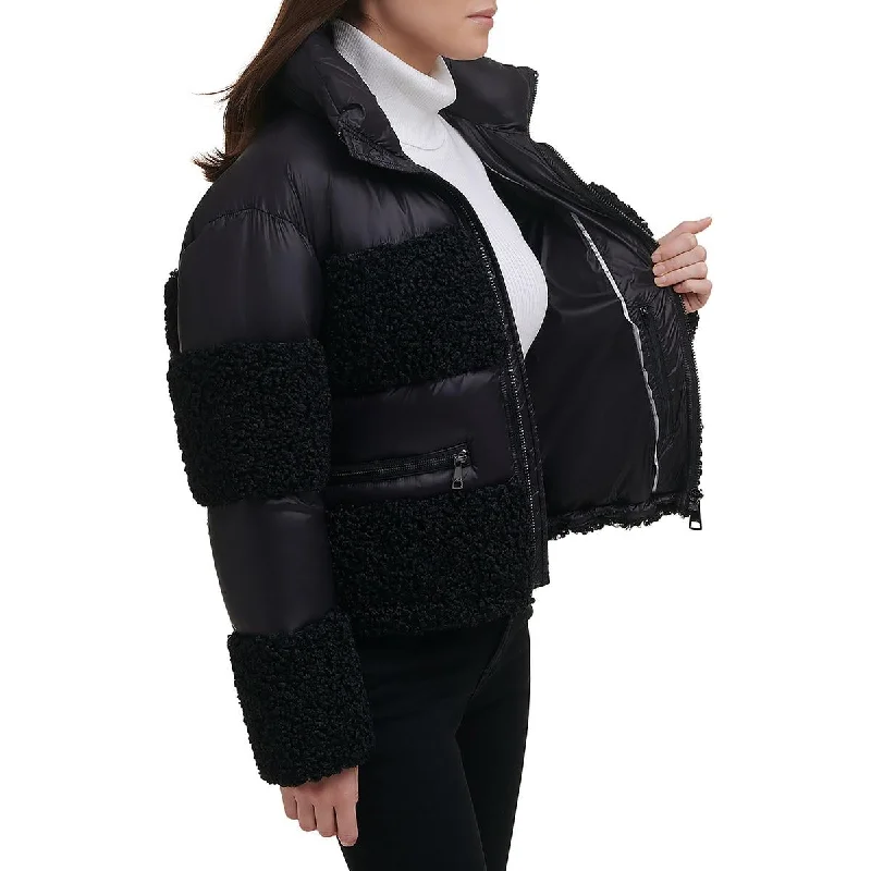 Womens Sherpa Cold Weather Puffer Jacket