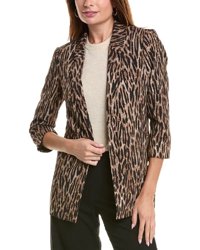 T Tahari Notch Collat Jacket