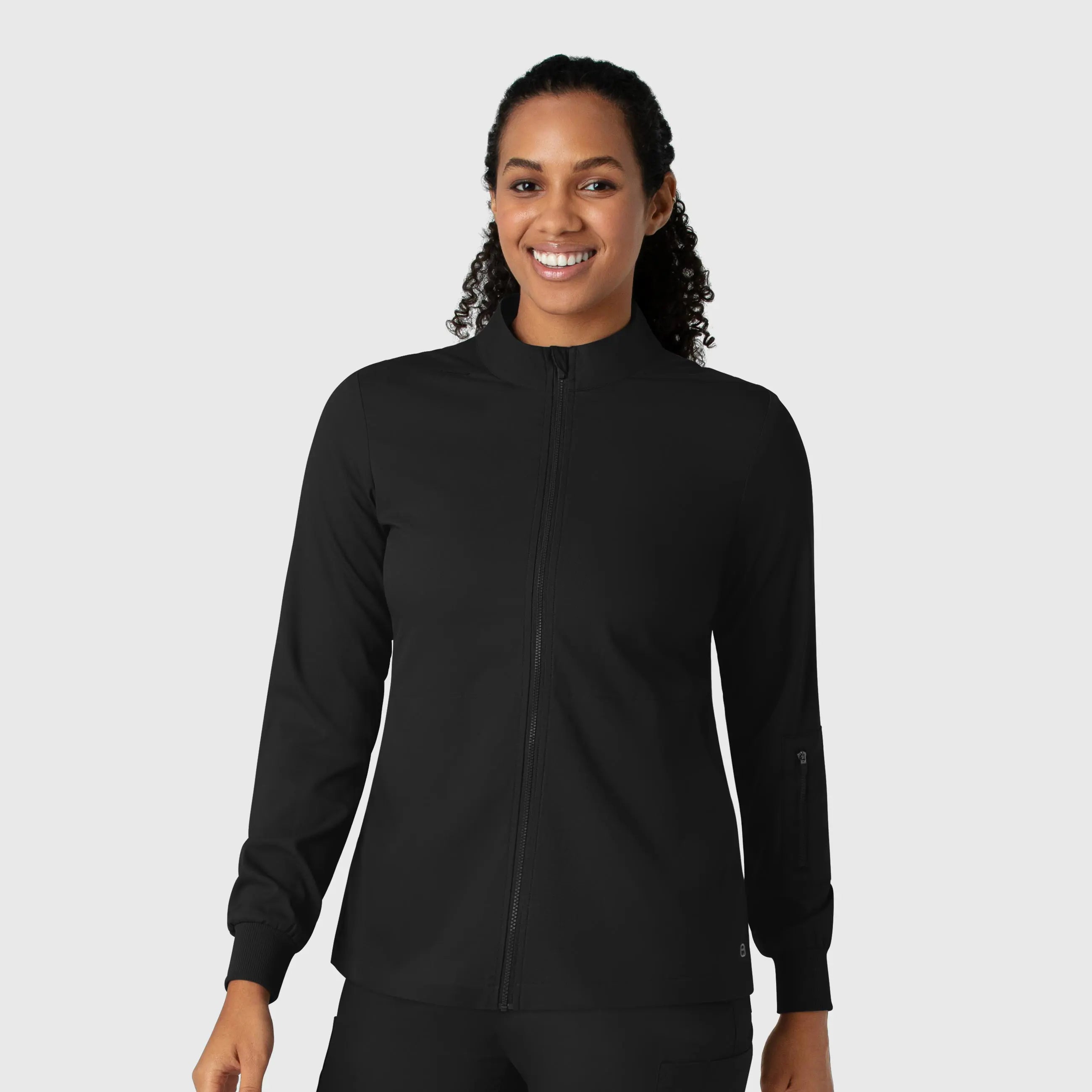 Wink Women's Warm Up Jacket - Black