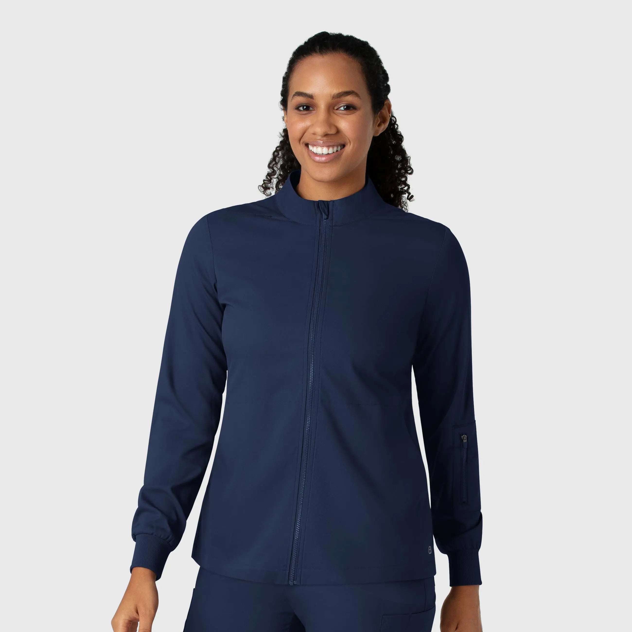 Wink Women's Warm Up Jacket - Navy