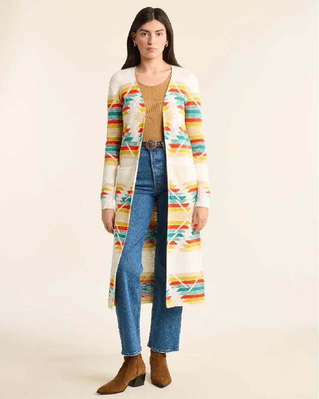 Pacific City Duster<br>Soft Ecru Multi