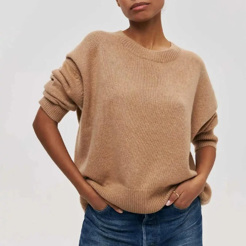 Women O Neck Sweater: Cozy Autumn/Winter Fashion Essential